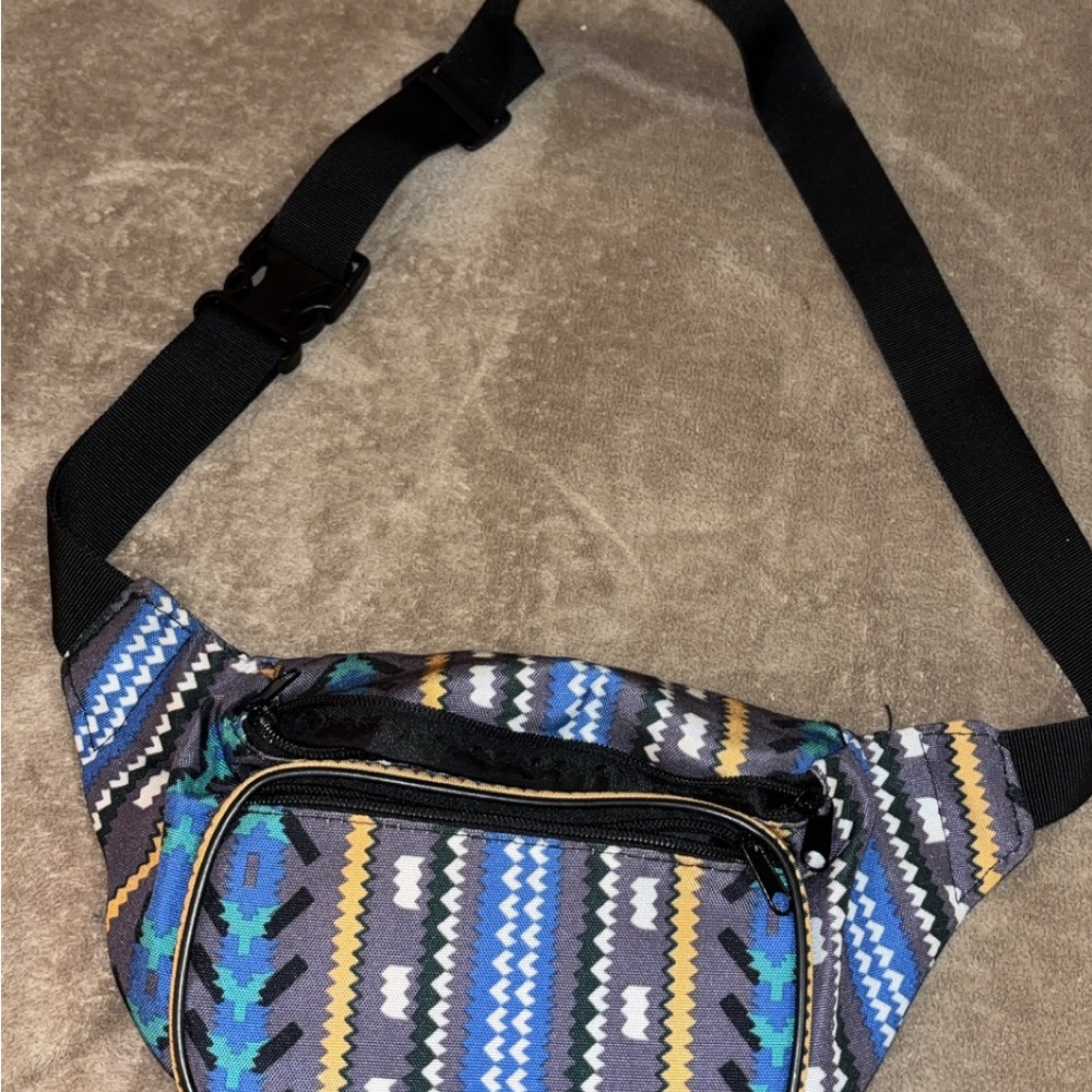 Colorful Patterned Fanny Pack
